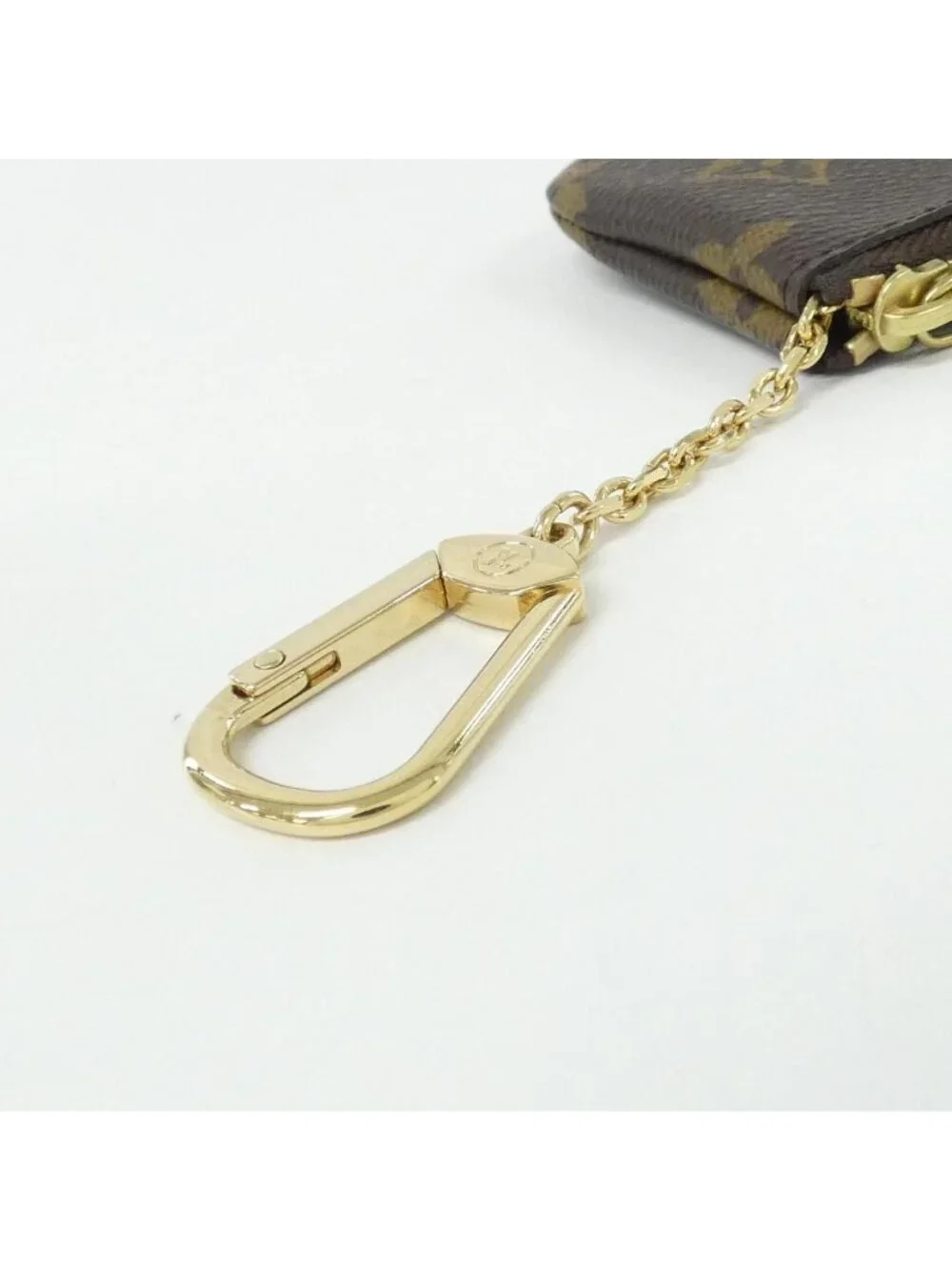 Louis Vuitton Monogram Pochette Cles Coin & Key Case Key Holder